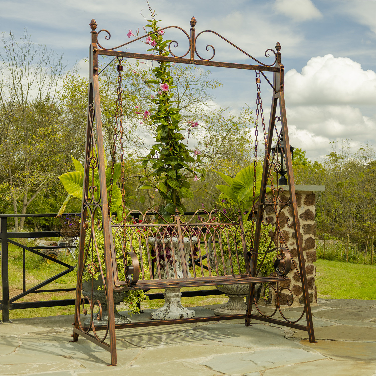 Metal porch swings for sale sale